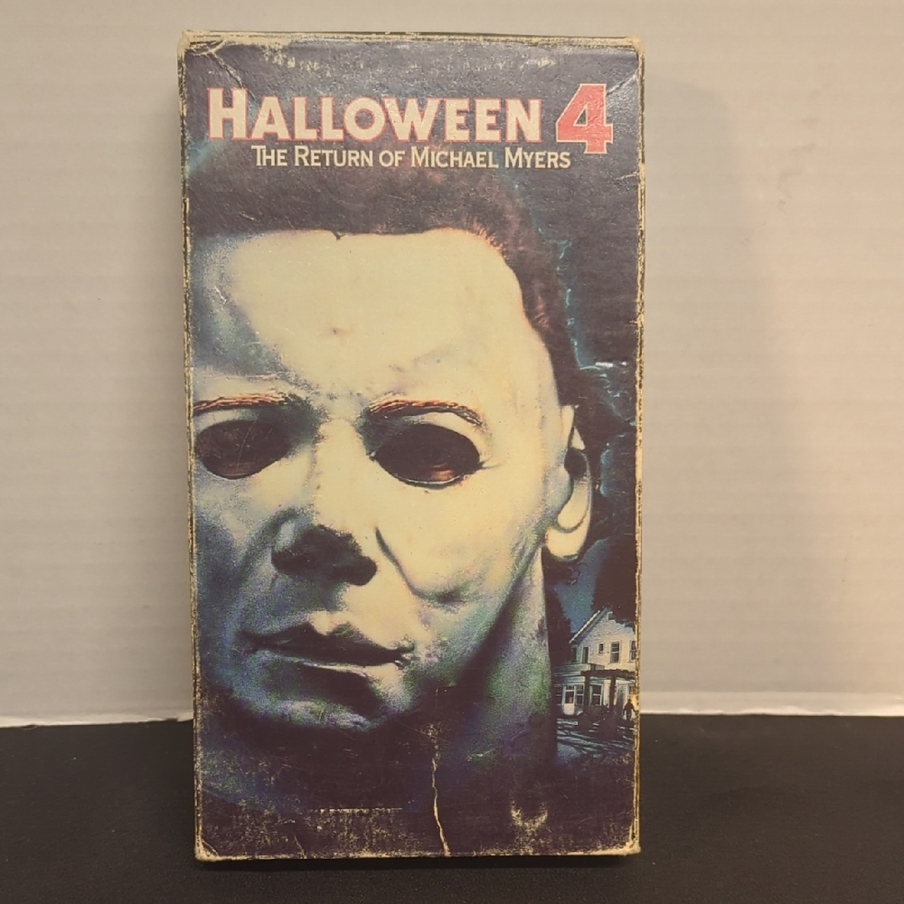 Halloween 4: The Return Of Michael Myers CBS Fox Video VHS Tape 1989